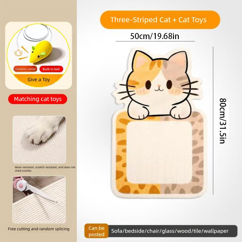 Transform Your Home with Our Wall Mounted Cat Scratching Board - Buy 1, Get a Free Toy Mouse!