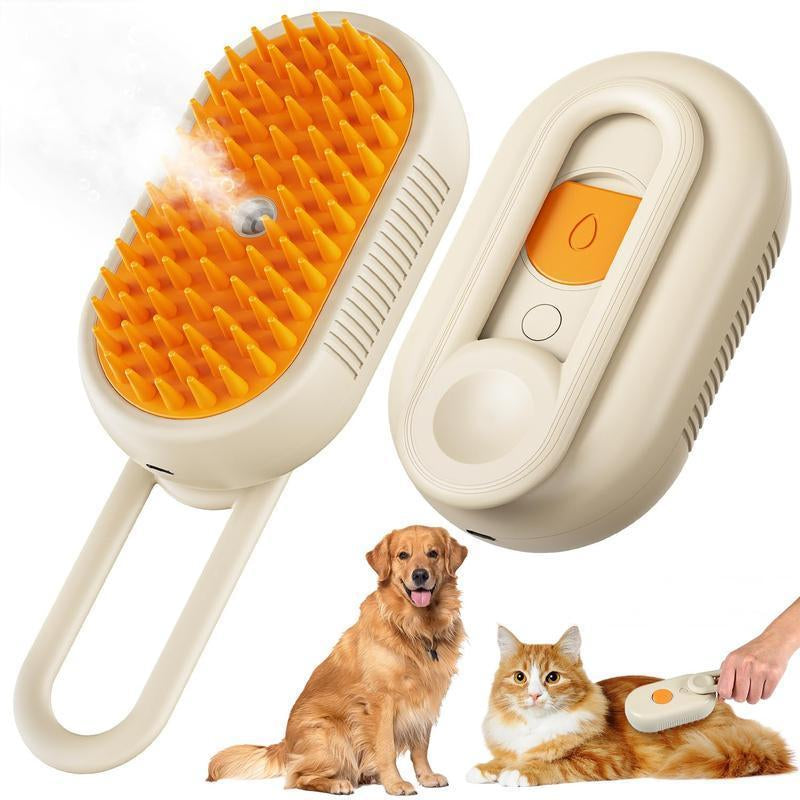 Revolutionize Pet Grooming with the 3-In-1 Cat Steam Brush – Perfect for Cats and Dogs!