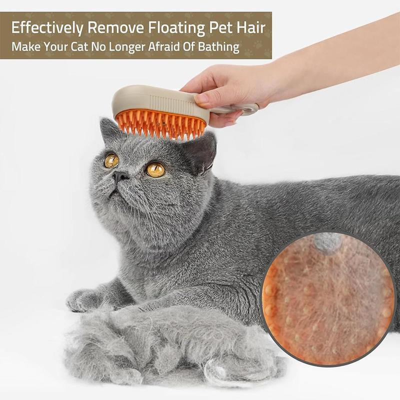 Revolutionize Pet Grooming with the 3-In-1 Cat Steam Brush – Perfect for Cats and Dogs!