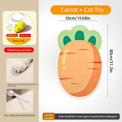 Transform Your Home with Our Wall Mounted Cat Scratching Board - Buy 1, Get a Free Toy Mouse!