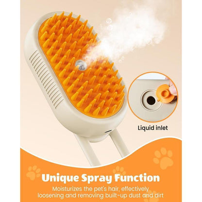 Revolutionize Pet Grooming with the 3-In-1 Cat Steam Brush – Perfect for Cats and Dogs!
