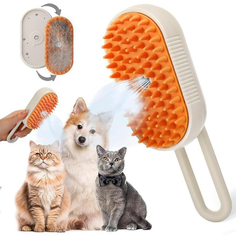 Revolutionize Pet Grooming with the 3-In-1 Cat Steam Brush – Perfect for Cats and Dogs!